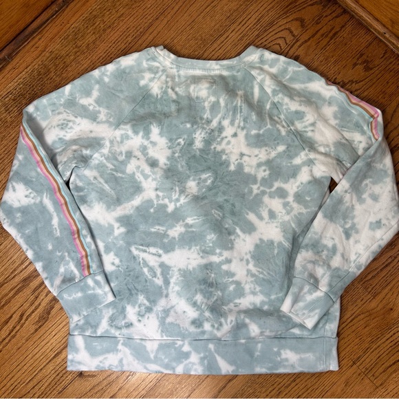 Rip Curl | Twin Fin Tie Dye Striped Logo Crewneck Sweatshirt Size XS - Picture 11 of 13